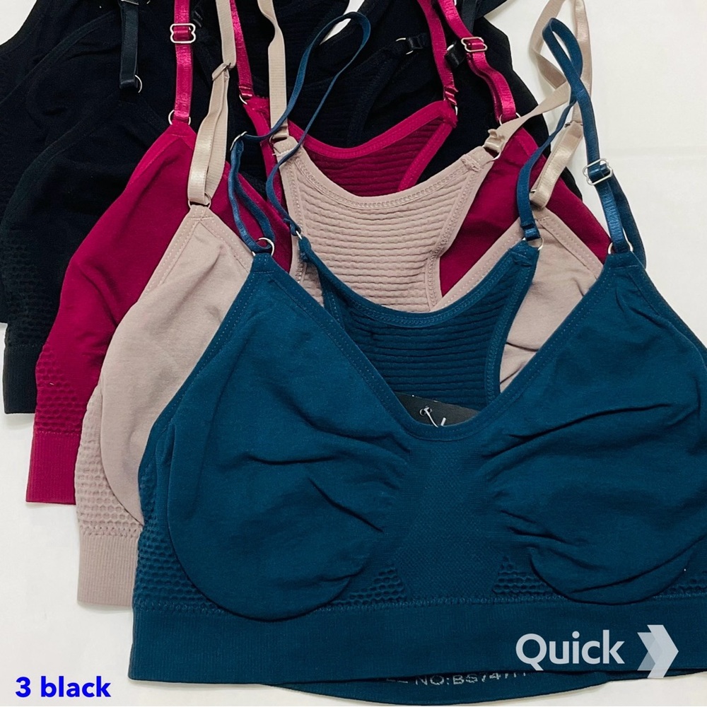 S - NWT 6 pcs Wireless Sports Bralettes